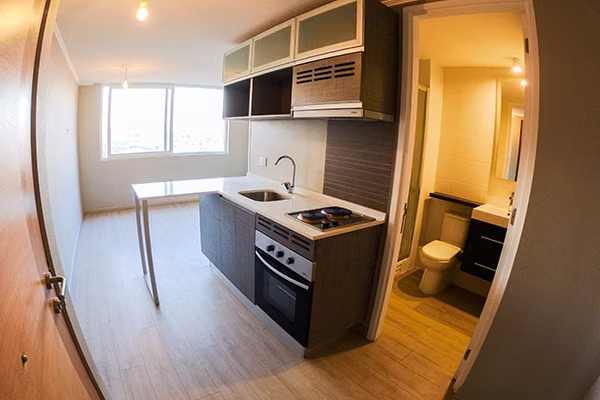Departamento Estudio En Arriendo Santa Clara, La Cisterna