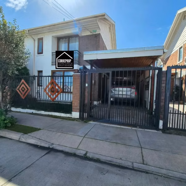 CASA SÓLIDA 2 PISOS. 3D+3B, MAIPU, EL BOSQUE