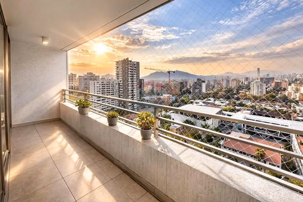 Último piso vista oriente despejada metro