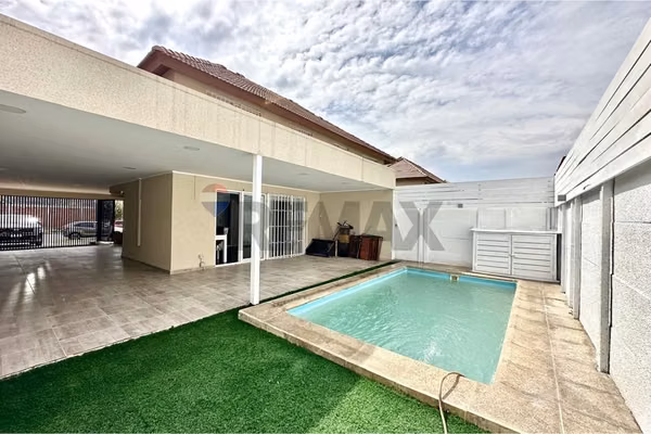 Casa en lampa con piscina y jardin