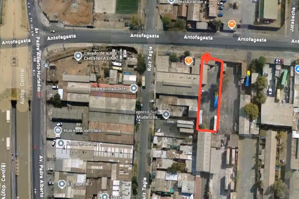 Terreno 944 m² productivo-servicios | est. central