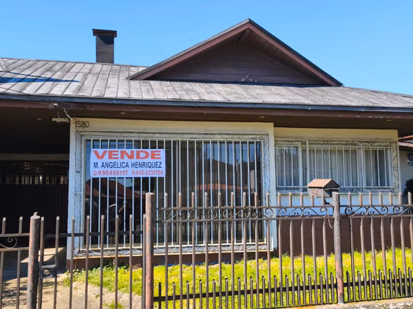SE VENDE CASA EN SECTOR HOSPITAL DE OSORNO.