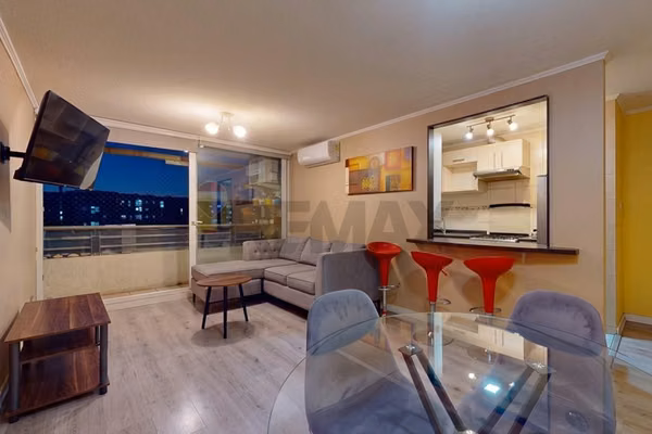 Vive en pudahuel: departamento 3d/2b en venta