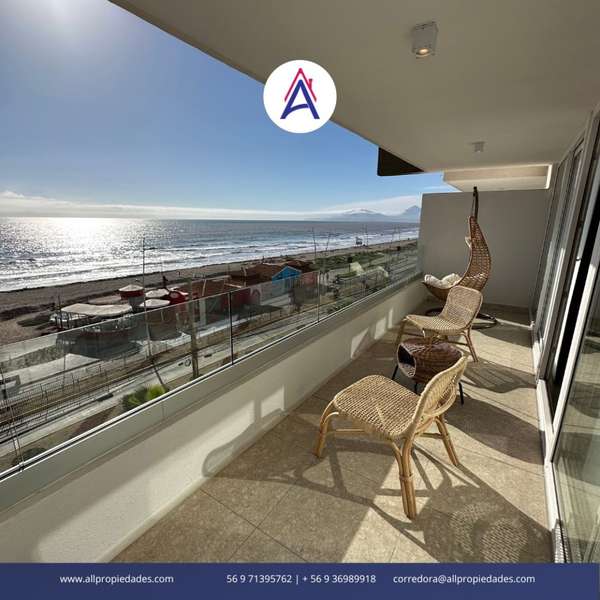 Se arrienda hermoso departamento AV Del Mar, Primera Linea