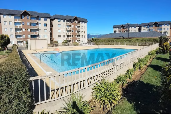 Se vende departamento nuevo 3d/1b/e, villarrica