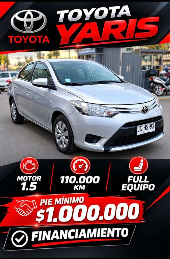 TOYOTA YARIS 2017 GLI FULL EQUIPO 1.5