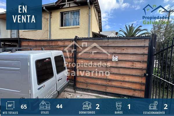 Casa en venta de 2 dorm. en Quilicura