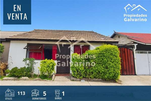 Casa en venta de 5 dorm. en Quilicura