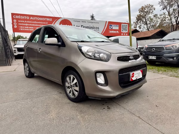 KIA MORNING EX 1.2 MEC FULL AIRE AIRBAG LLANTAS VER EN LAS CONDES 2017