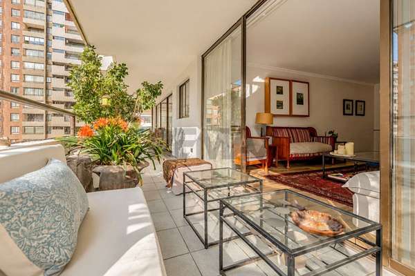 Arriendo departamento amoblado 3d 3b las condes