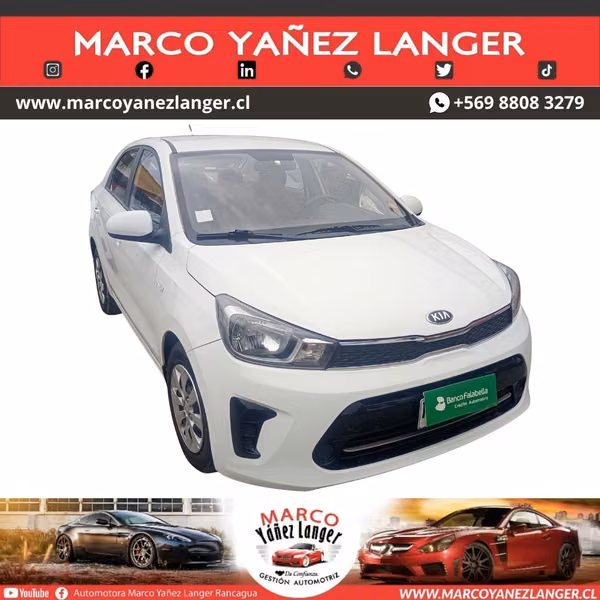 KIA SOLUTO LX 1.4 / AÑO  KILOMETROS / EXCELENTE ESTADO