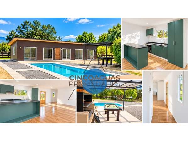 Casa nueva en arriendo, Foresta de Zapallar, Catapilco