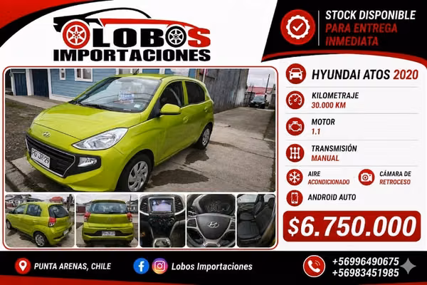 Hyundai Atos año 2020