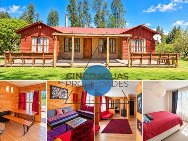 PARCELA 10.000 m² CASA 4D/2B + QUINCHO FORESTA DE ZAPALLAR