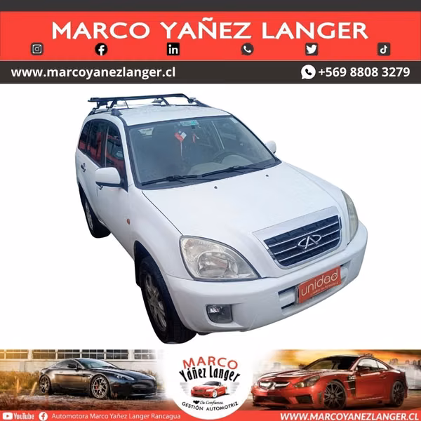 CHERY TIGGO 1.6 / AÑO  KILOMETROS / EXCELENTE ESTADO