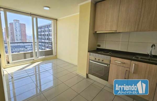 Arriendo dpto en Ñuñoa 1B1B frente a Metro Ñuble