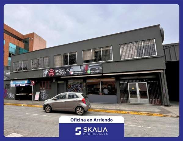 Oficina en arriendo 5 privados 3 baños Ongolmo con Maipú