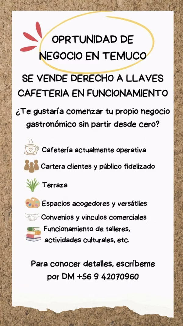 DERECHO A LLAVE CAFETERIA