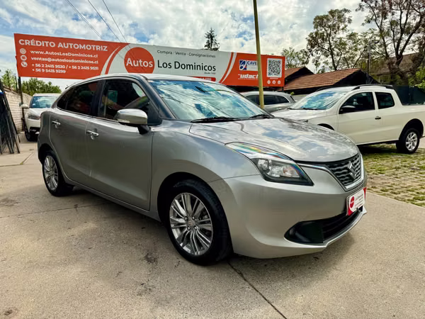 SUZUKI BALENO GLX 1.4 AUTOMATICO SOLO 44.000 KM FULL CARPLAY CAMARA AIRE VER EN LAS CONDES 2017