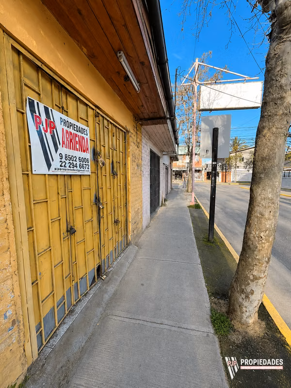 Arriendo Local Comercial 64mt2 en Peñaflor con Baño y Bodega