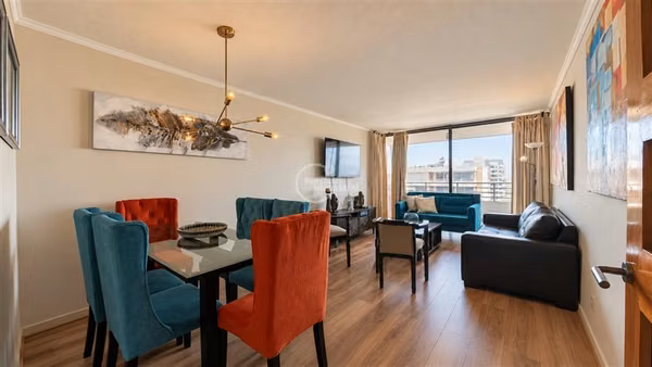 Departamento en venta de 3d alto las condes