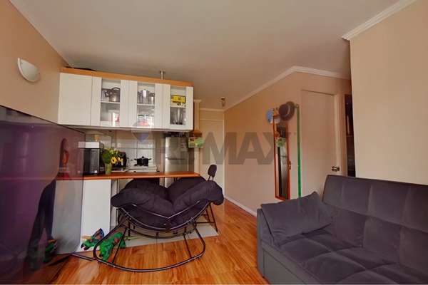 "acogedor depto. en venta en san isidro, santiago"