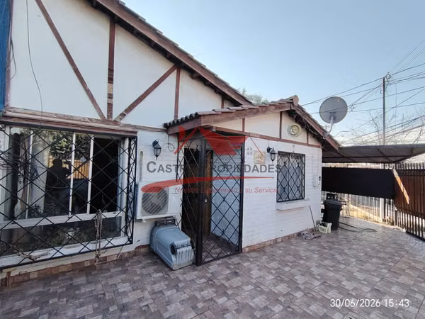 HERMOSA CASA UN PISO, 4HAB 2 BAÑ, QUILICURA