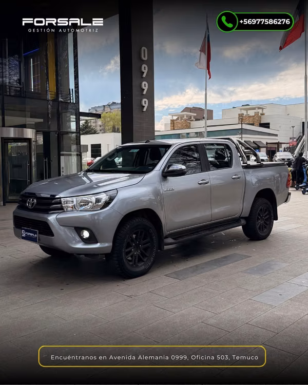 Toyota Hilux SR 2.4 Diésel 4x2 MT 2021