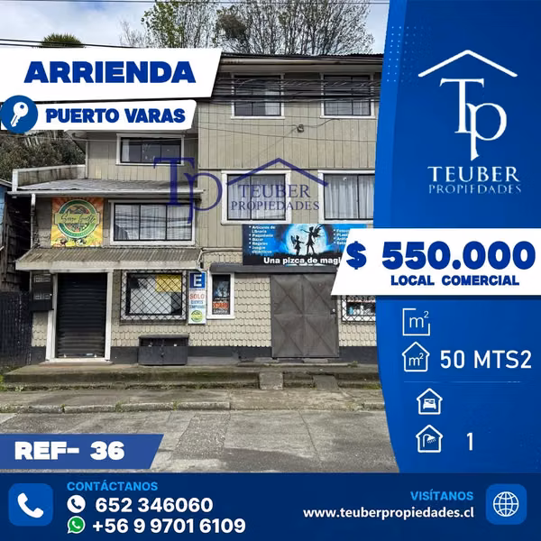 Se Arriendan 2 locales comerciales de 50 m² cada uno aprox en calle colon