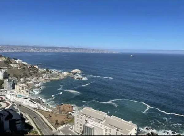 VENDE dpto 2 D, con gran vista, Reñaca Norte, Viña