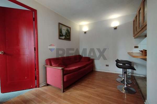 Arriendo amplio depto  1dorm 1b metro cal y canto