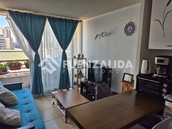 Arriendo departamento Santiago 2 dormitorios Parque Almagro