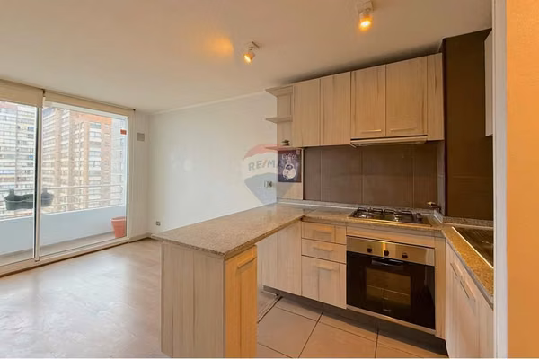 Depto en venta 2d2b con bodega en santiago