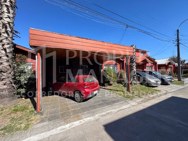Casa 160m² en Barrio Barcelona – Pasaje Los Pirineos, Chillán.