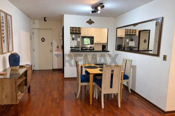 Arriendo amoblado 2d con terraza en el golf