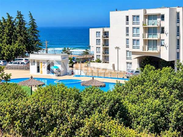 Departamento en venta de 3 dorm. en El Tabo