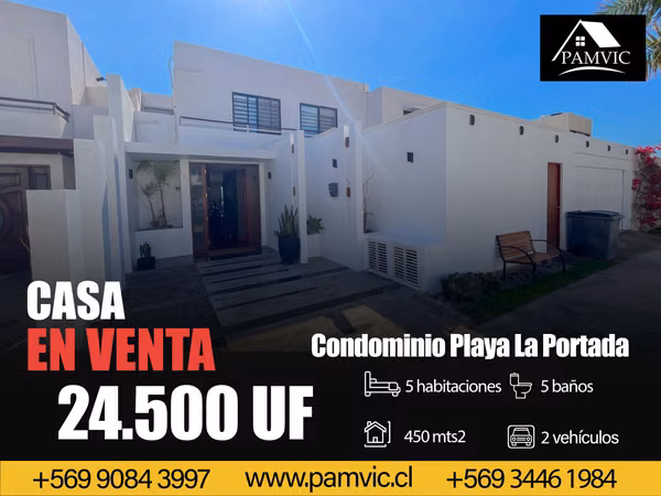 Casa en Venta en Condominio Playa La Portada