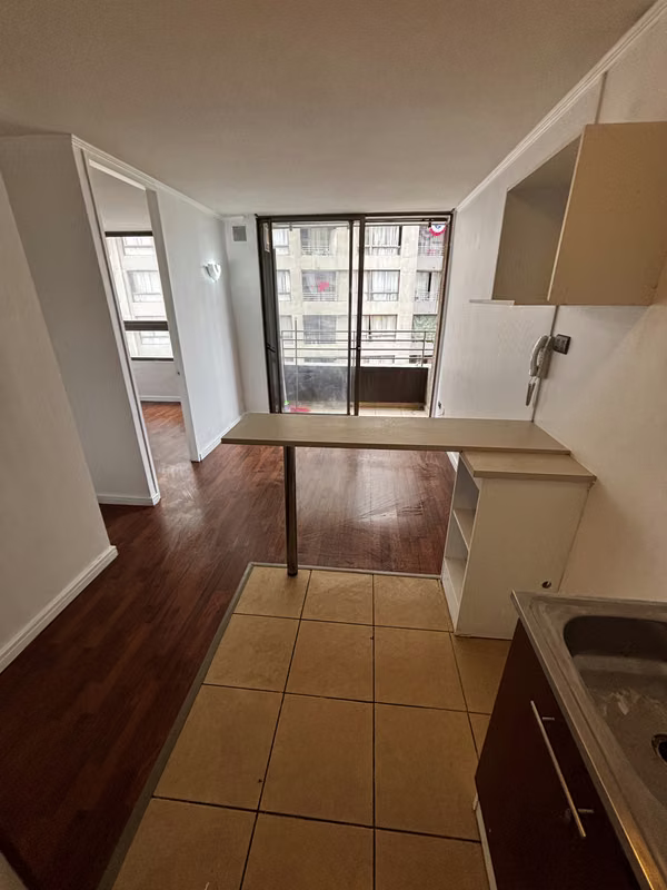 arriendo 1 dormitorio - metro hospitales