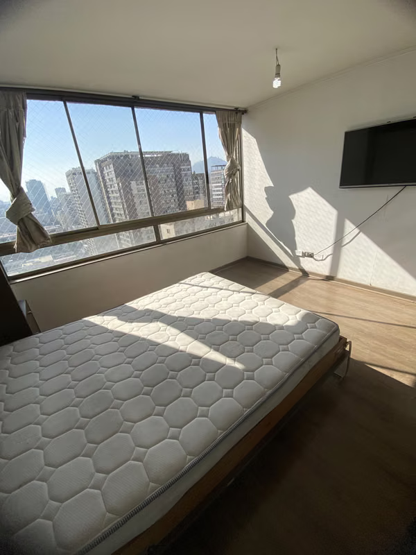 arriendo dp estudio semiamoblado - metro parque almagro