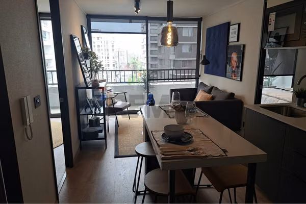 Departamento 2 d 2 b cocina americana
