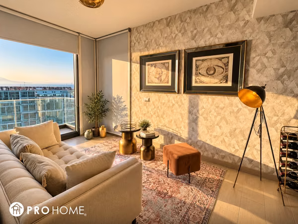 Arriendo Depto 1D1B Amoblado Vista al Mar Antofagasta
