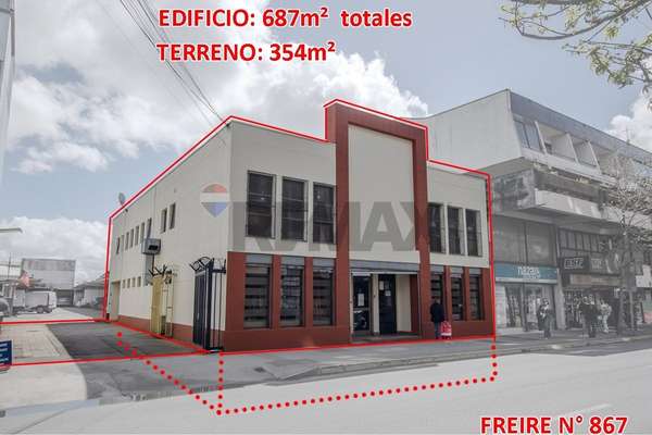Edificio comercial en arriendo | centro concepción