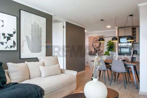 Depto arriendo 3d+2b, metro lo ovalle