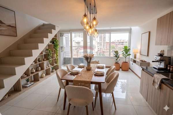 Loft a pasos de metro santa ana