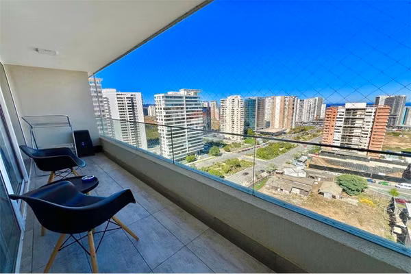 Departamento con linda vista en concón
