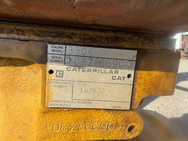 Motor Caterpillar 3306DI reparado
