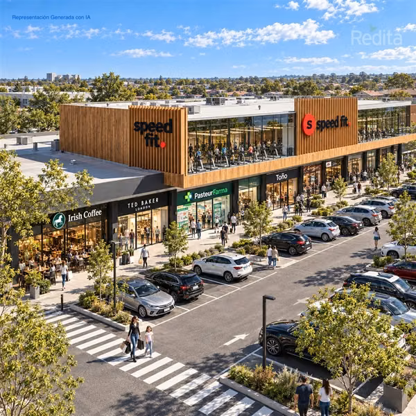 Local 48m2 (ampliable a 97 o 145m2) en Strip Center, Buin