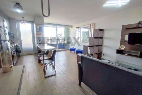 Moderno departamento ñuñoa (edificio año 2023)