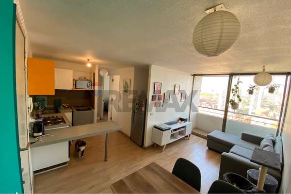 Vive en independencia: moderno depto. en arriendo.