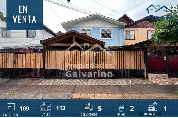 Casa en venta de 5 dorm. en Cerrillos